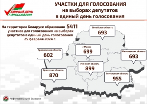 Завершился этап образования участков для голосования по выборам депутатов