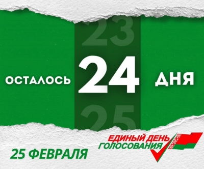 До выборов депутатов в единый день голосования осталось 24 дня